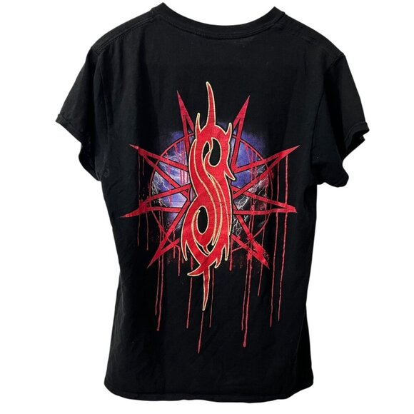 Slipknot Graphic Band T-Shirt Black Evil Live Nine Home Video Design S - Picture 3 of 6